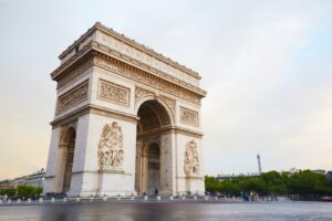 Arc de Triomphe in Paris, France